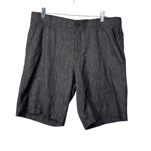 Swiss tech gray elastic waist golf style shorts 38 - Picture 2 of 16